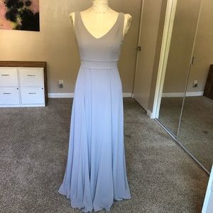 Show Me Your Mumu dove green bridesmaid dress